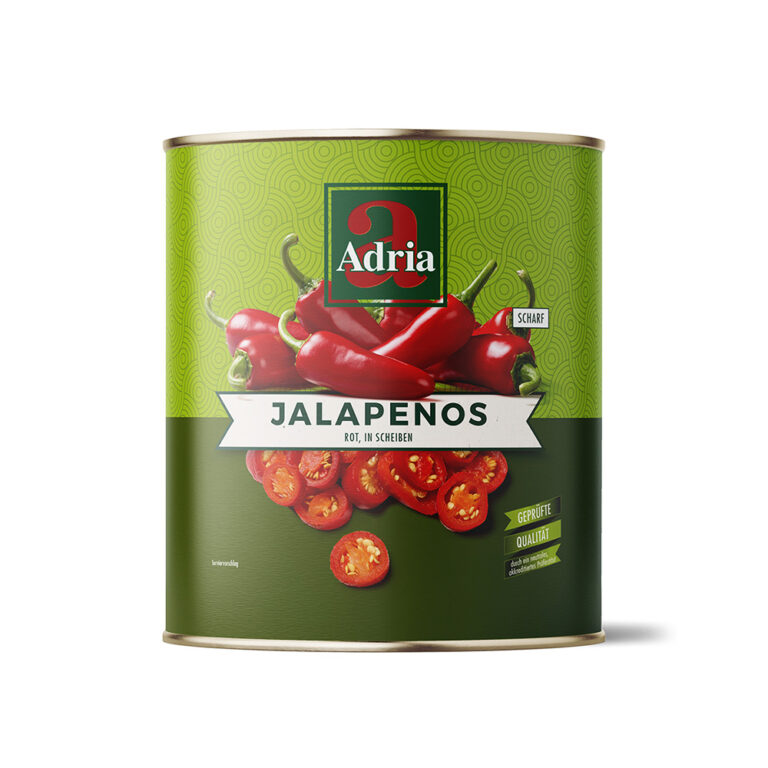 Paprika rezana Jalapenos crvena 3100ml
