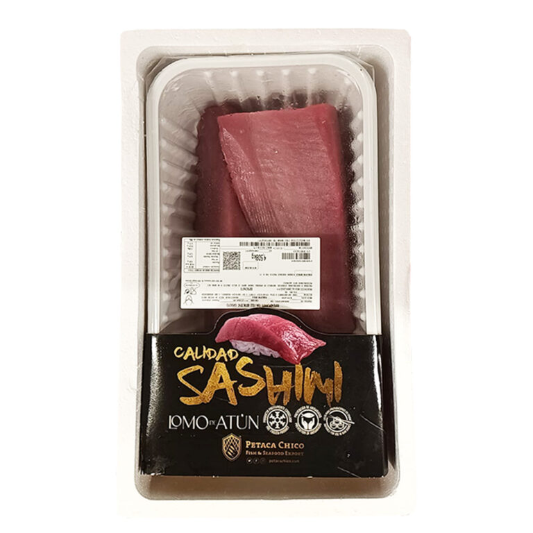 Tuna odtapana rumenoplavuta file sashimi, MAP
