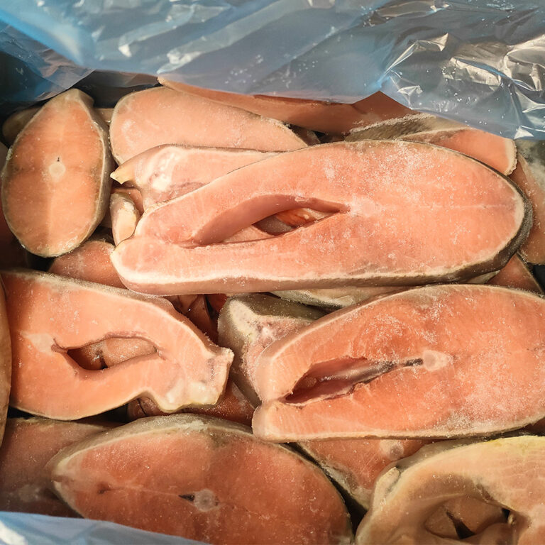 Losos divji keta kotlet s kožom 8kg smrz.