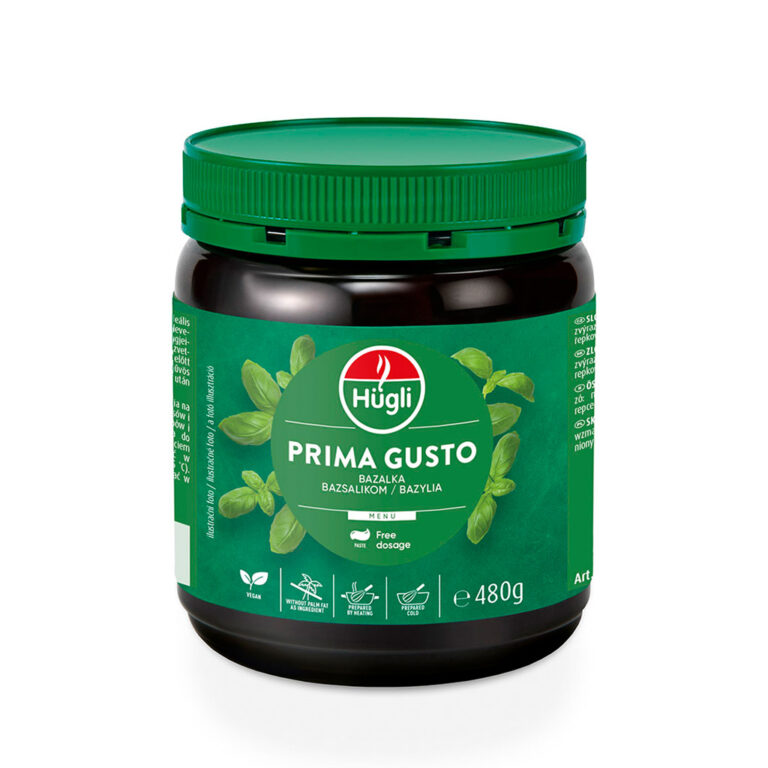 Začinska pasta bosiljak Hugli 480g