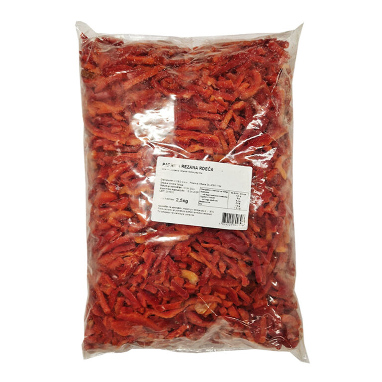 Paprika rezana crvena 2,5kg smrz.