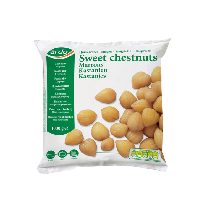 Kesten oguljeni 1kg smrz.