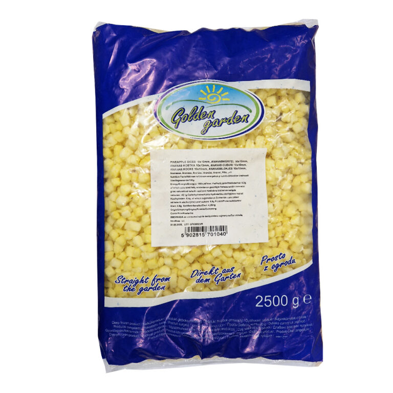 Ananas kocke 10x10 2,5kg smrz.