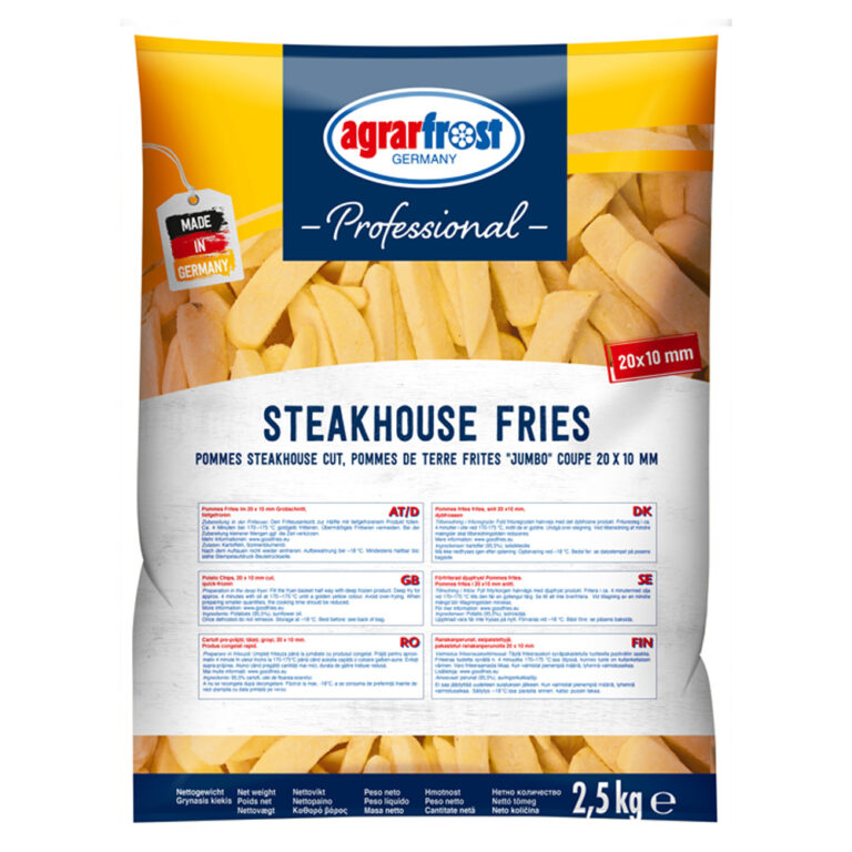 Steak fries Steakhouse AFP 2,5kg smrz.