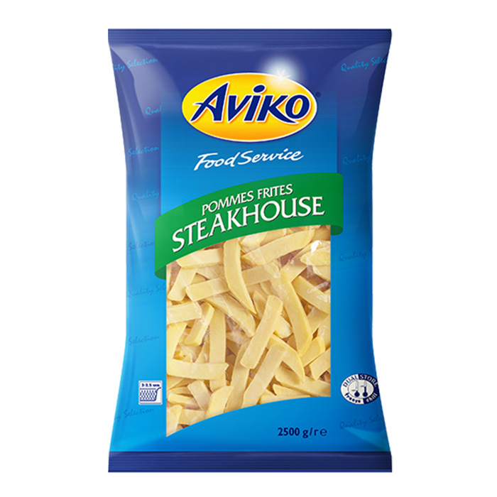 Steak fries Steakhouse Aviko 2,5kg zm