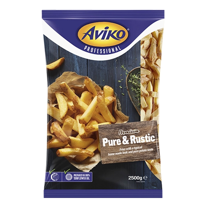 French fries Pure Rustic Aviko 2,5kg smrz.
