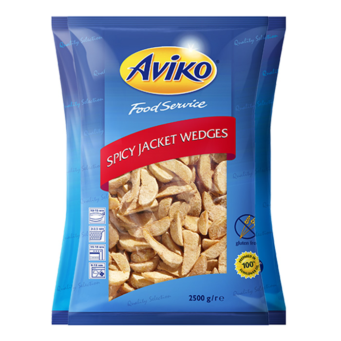 Wedges (kriške) z začinom Aviko 2,5kg smrz.