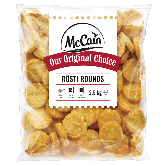 Rosti rounds McCain 2,5kg smrz.
