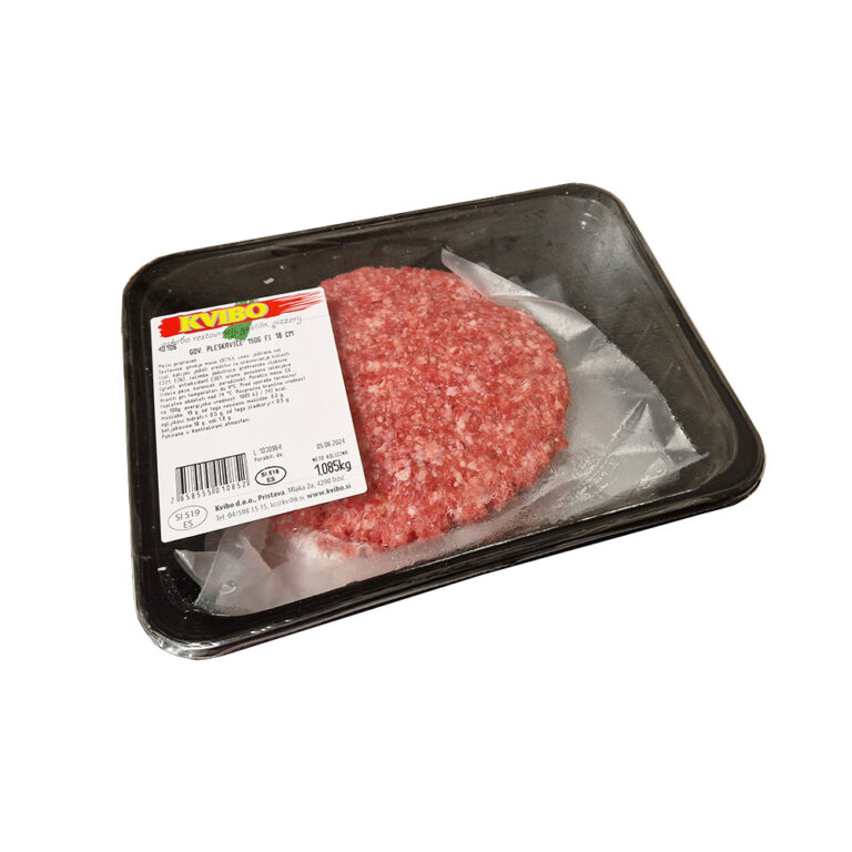 Pljeskavice juneće 150g (18cm) Classic