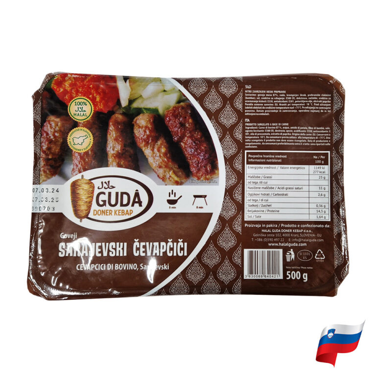 Čevapčići sarajevski 500g smrz.