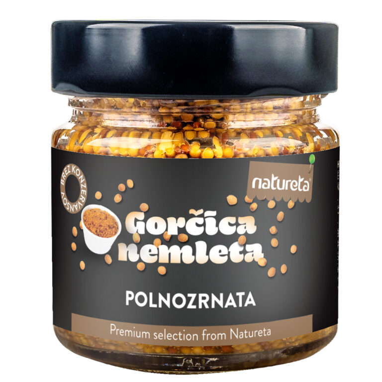 Senf (gorušica) u zrnu i Natureta 230g