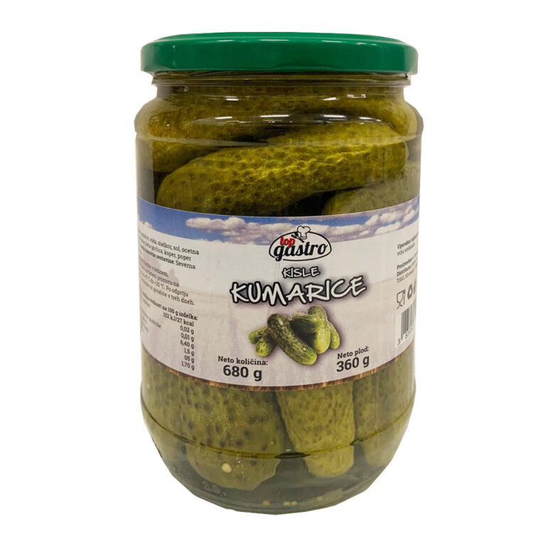 Krastavci delikatesne TopGastro 720ml