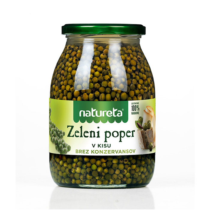 Zeleni papar u octu Natureta 1kg