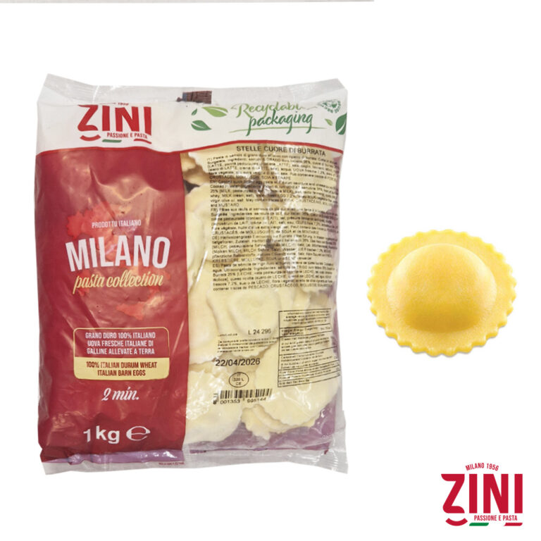 Ravioli Stelle burrata Zini 1kg smrz.