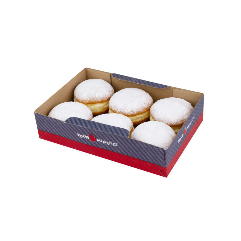 Krafne s marmeladom od marelica 6x60g smrz.