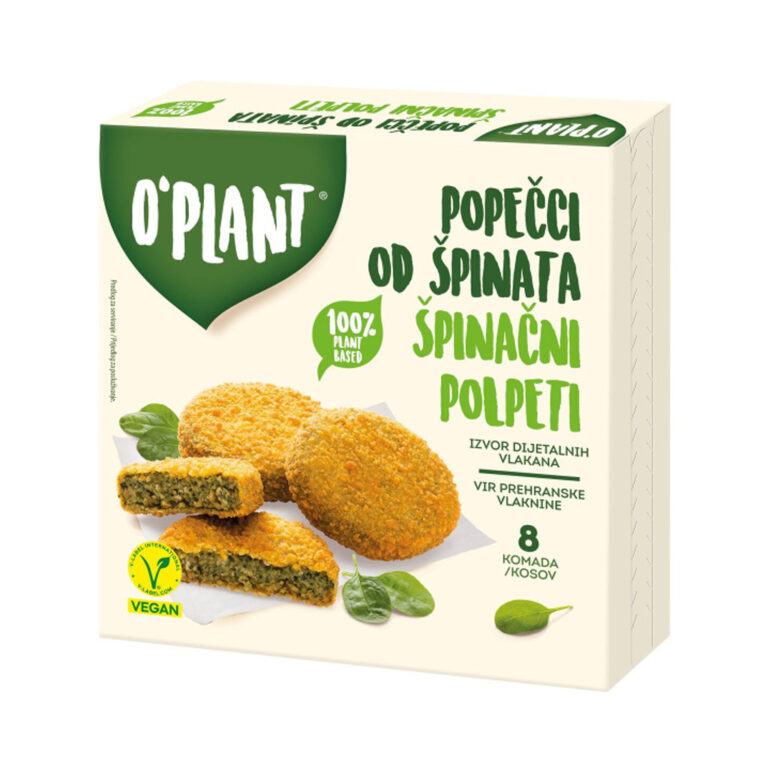 Polpete od špinata O'Plant 450g smrz.