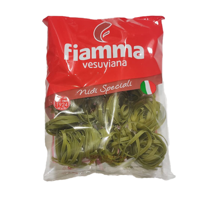 Široki rezanci Tagliatelle špinat 500g