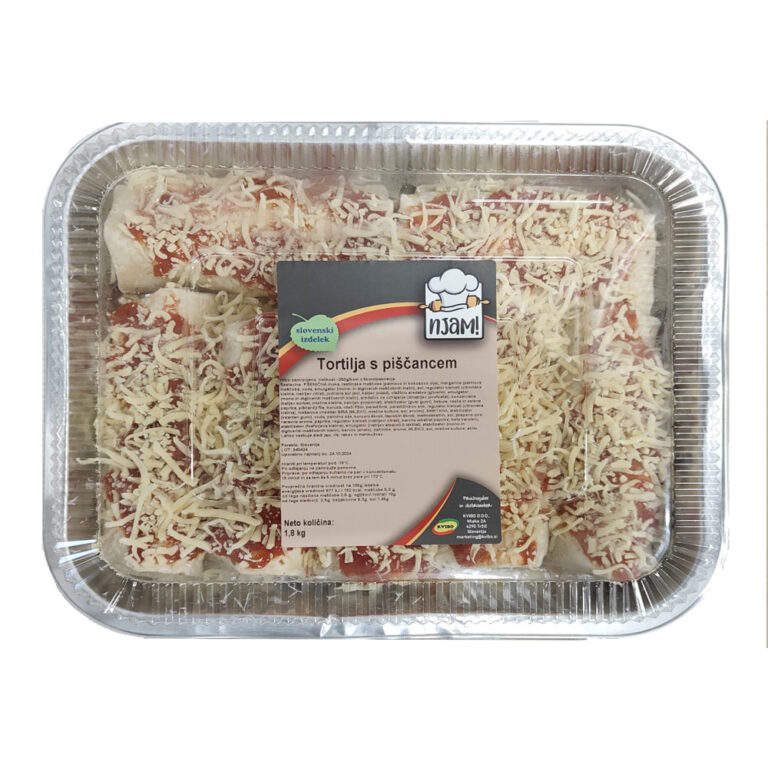 Tortilje s piletinom Njam 257gx7 smrz.