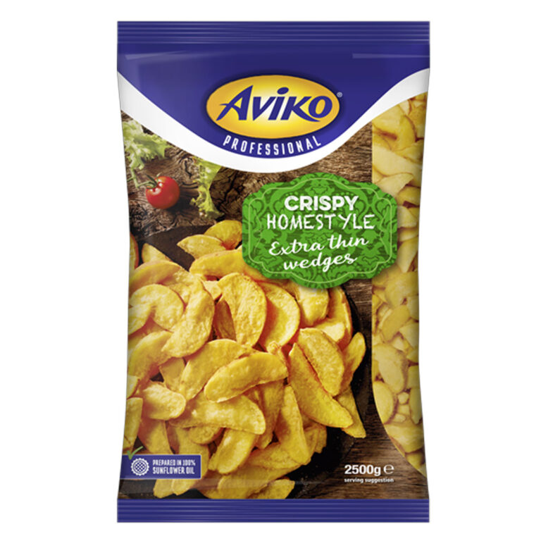 Wedges (kriške) extra thin, Aviko, zm.